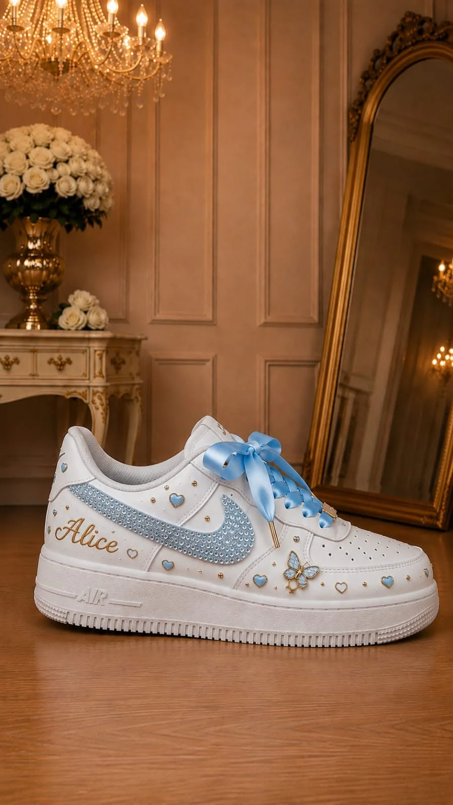 Dress Personalized Shoes for Quinceanera