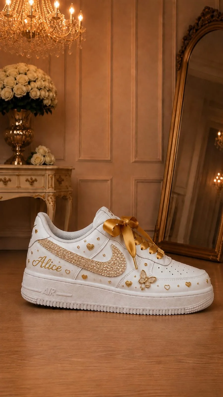 Dress Personalized Shoes for Quinceanera