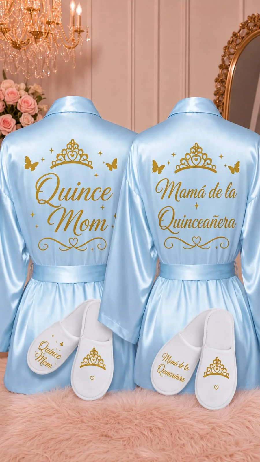 Dress Robe for Quinceañeras Mom -